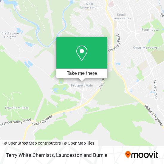 Terry White Chemists map