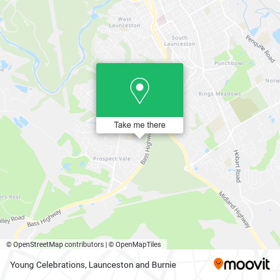 Young Celebrations map