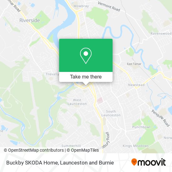 Buckby SKODA Home map