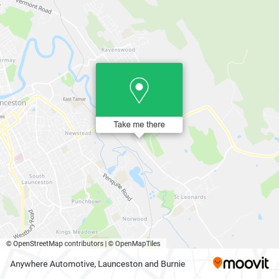 Mapa Anywhere Automotive