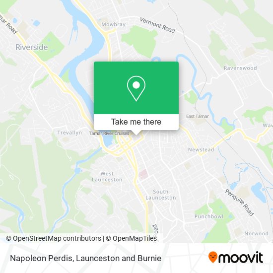 Napoleon Perdis map