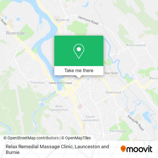 Relax Remedial Massage Clinic map