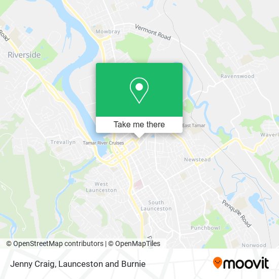 Jenny Craig map