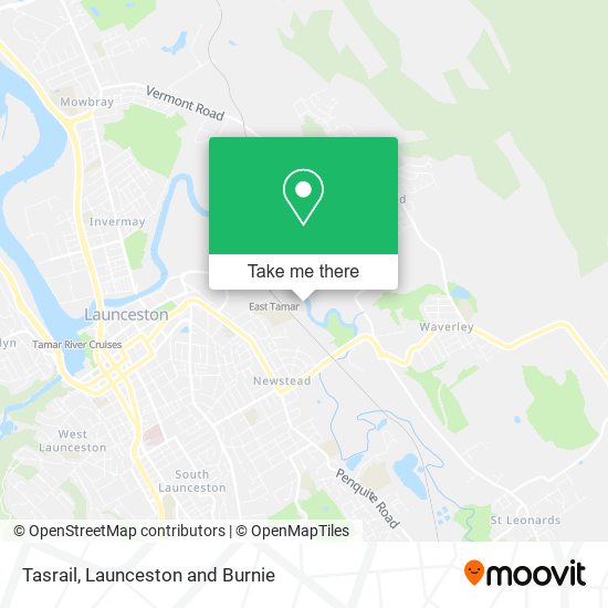 Tasrail map