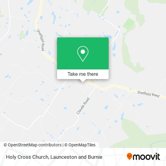 Holy Cross Church map