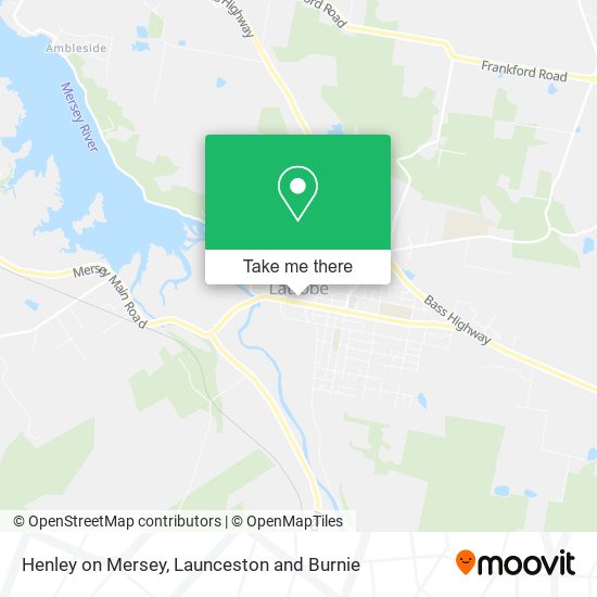 Henley on Mersey map