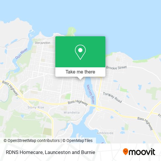 RDNS Homecare map