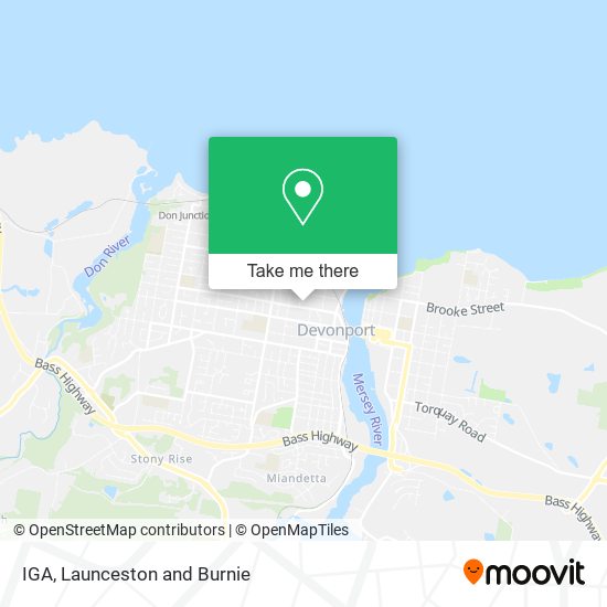 IGA map