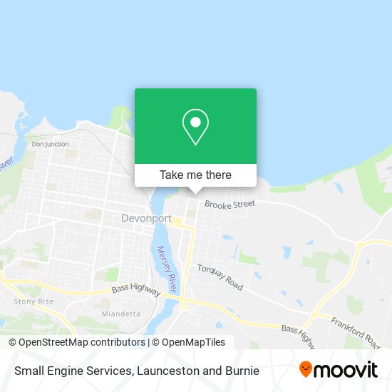 Small Engine Services map