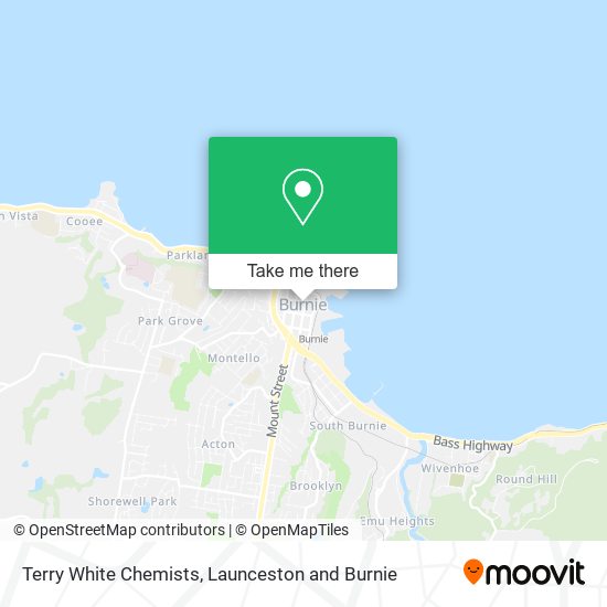 Terry White Chemists map