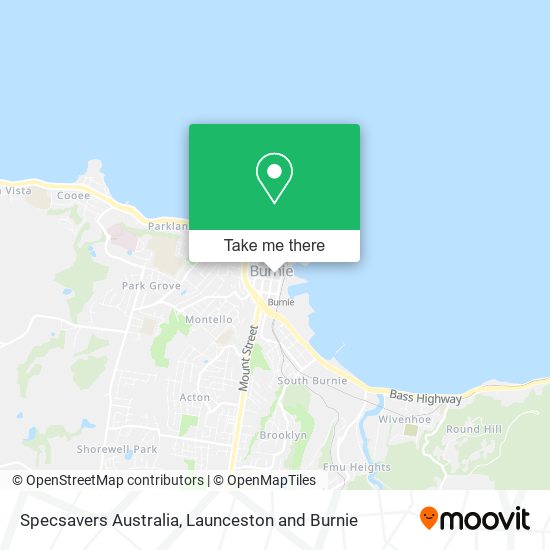 Specsavers Australia map
