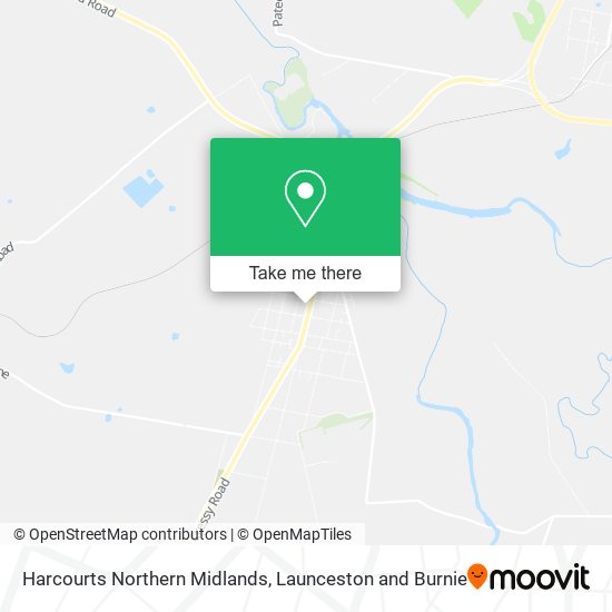Harcourts Northern Midlands map
