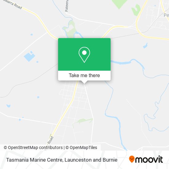 Tasmania Marine Centre map