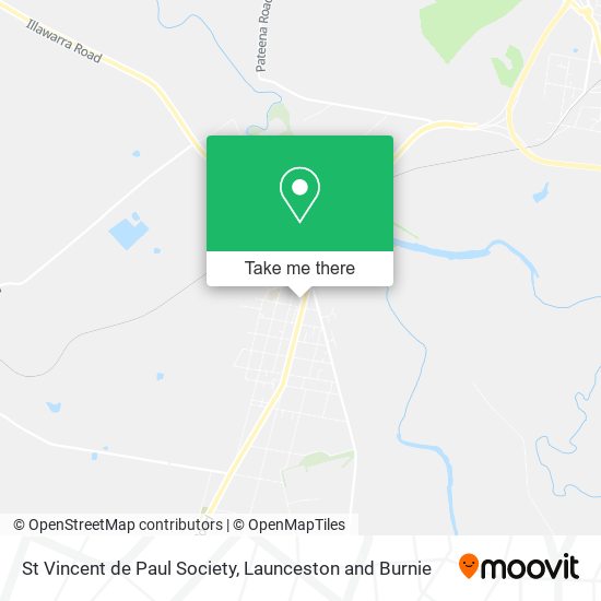 St Vincent de Paul Society map