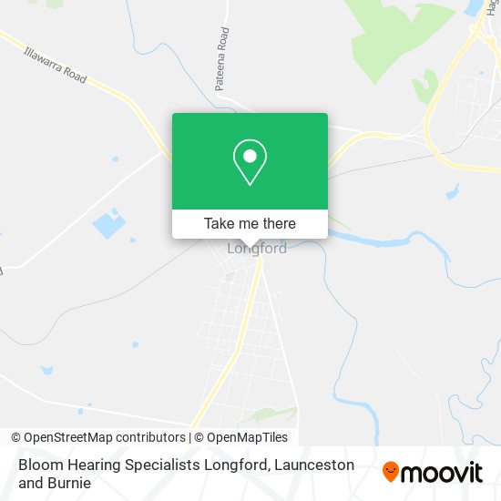 Mapa Bloom Hearing Specialists Longford