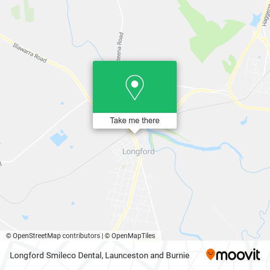 Mapa Longford Smileco Dental