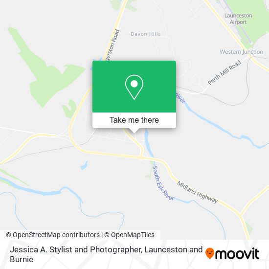 Jessica A. Stylist and Photographer map
