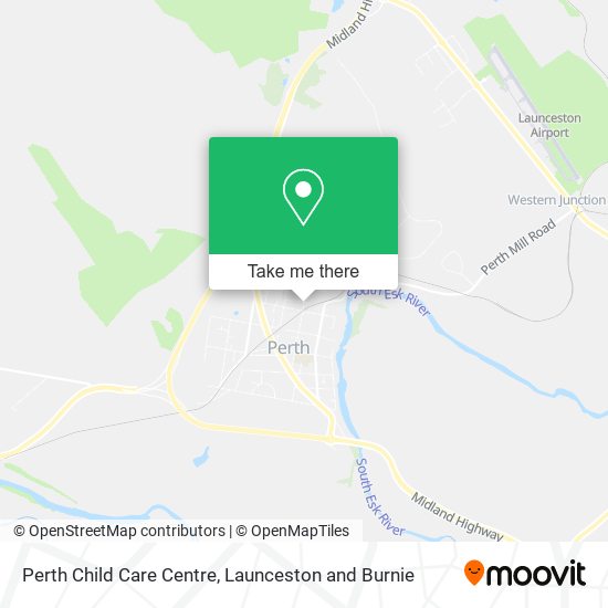Perth Child Care Centre map