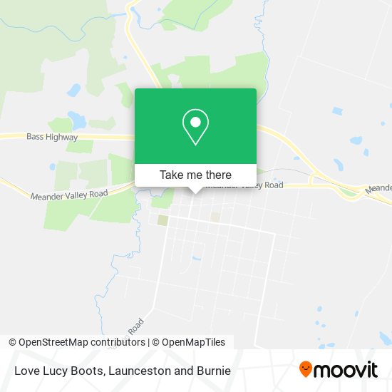 Love Lucy Boots map