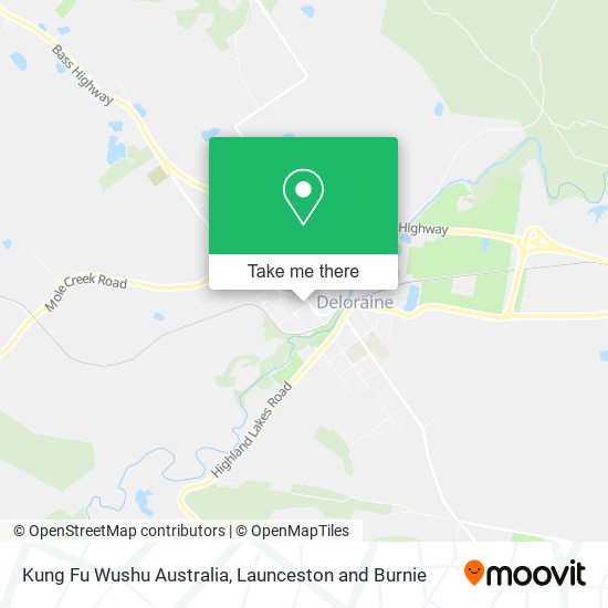 Kung Fu Wushu Australia map