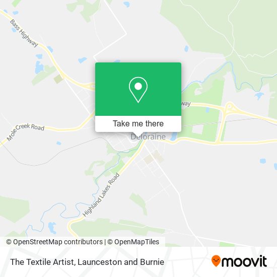 The Textile Artist map