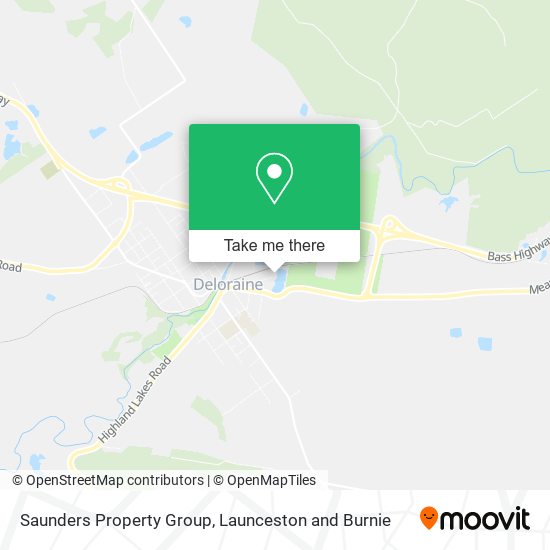 Saunders Property Group map