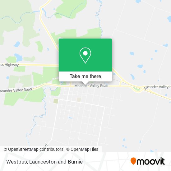 Westbus map