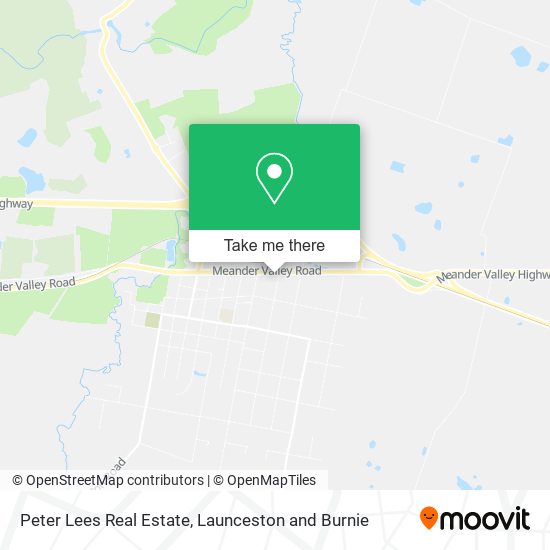 Peter Lees Real Estate map