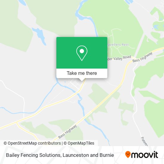 Bailey Fencing Solutions map
