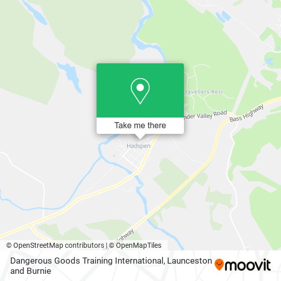 Dangerous Goods Training International map