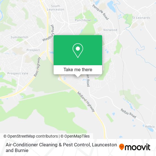 Air-Conditioner Cleaning & Pest Control map