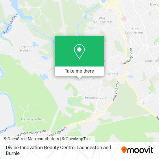 Mapa Divine Innovation Beauty Centre