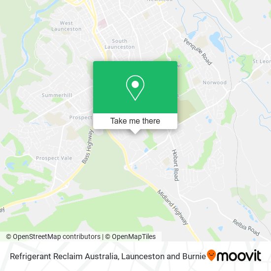 Refrigerant Reclaim Australia map