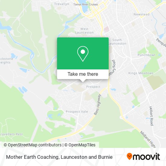 Mother Earth Coaching map