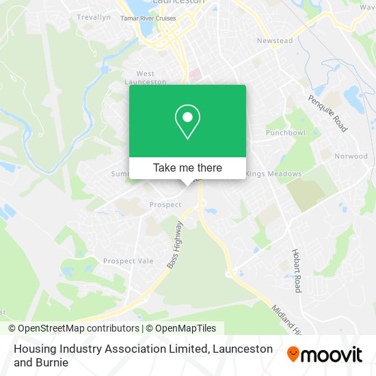 Housing Industry Association Limited map