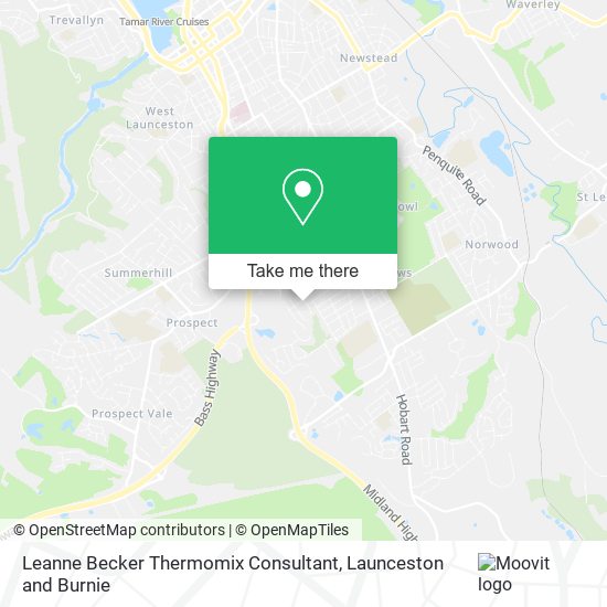 Leanne Becker Thermomix Consultant map