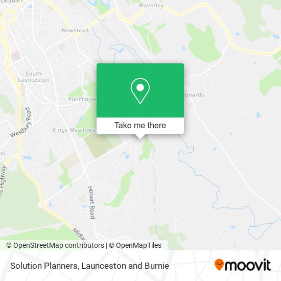 Solution Planners map