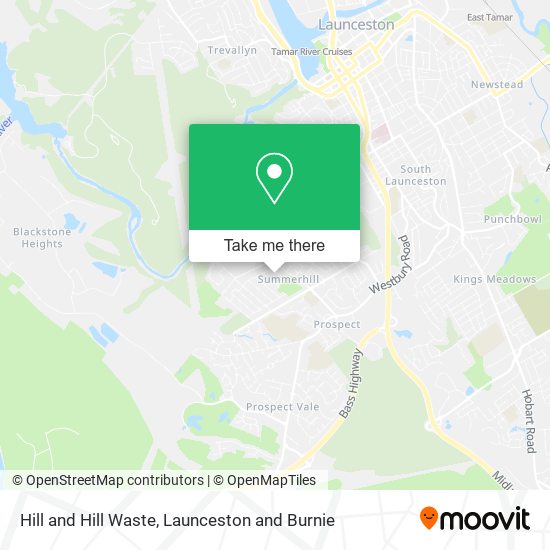 Hill and Hill Waste map