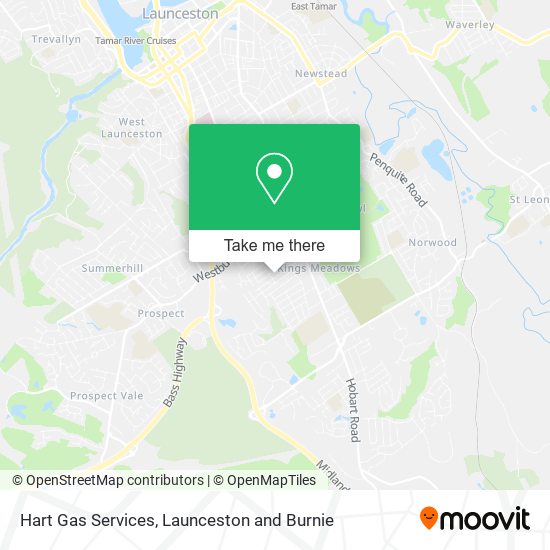 Hart Gas Services map