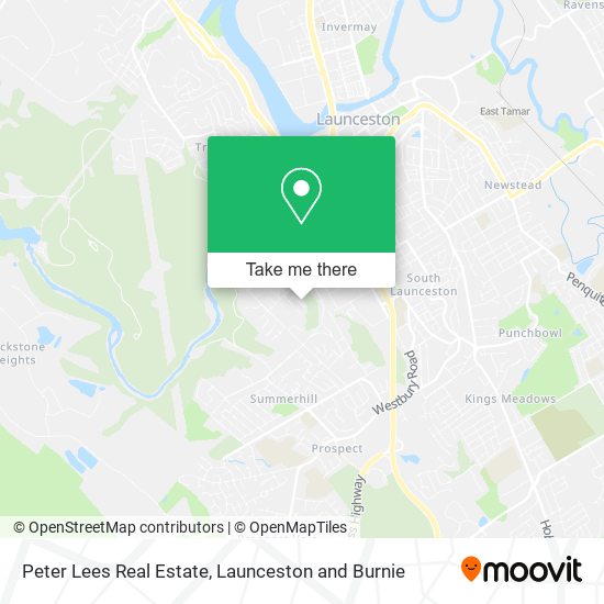 Peter Lees Real Estate map