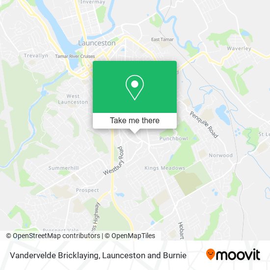 Vandervelde Bricklaying map
