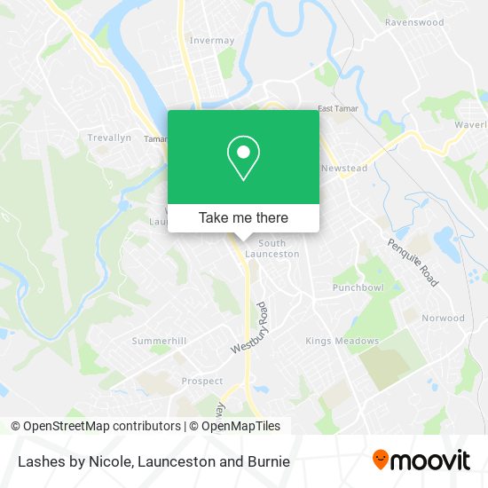 Lashes by Nicole map