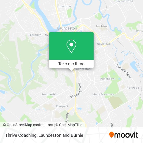 Thrive Coaching map