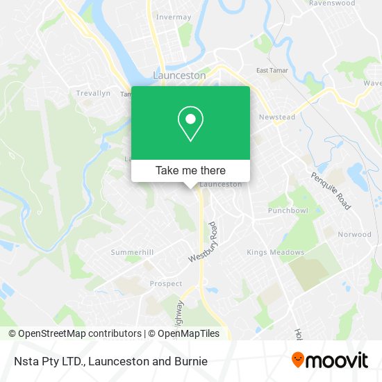 Nsta Pty LTD. map