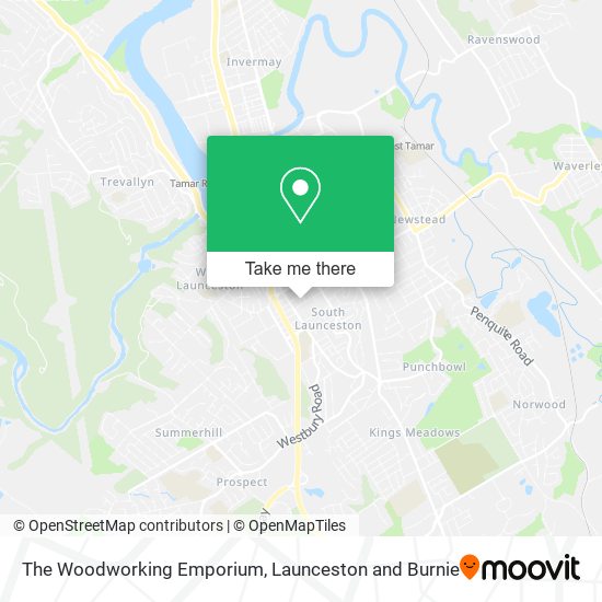 The Woodworking Emporium map