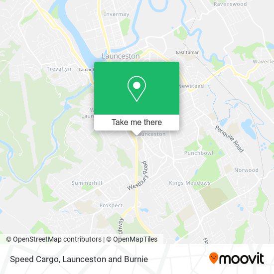 Speed Cargo map