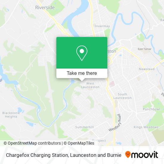 Chargefox Charging Station map