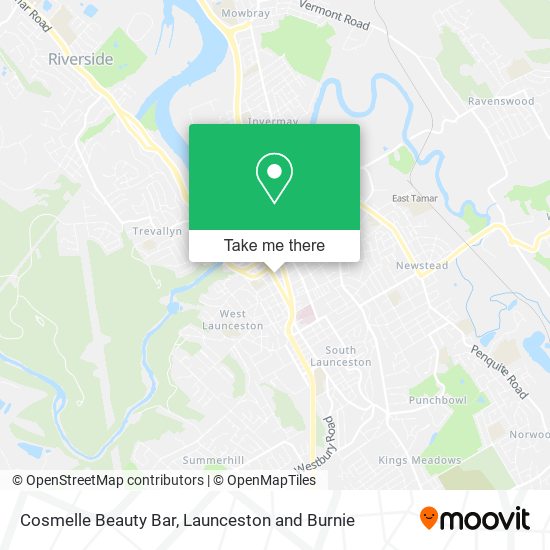 Mapa Cosmelle Beauty Bar