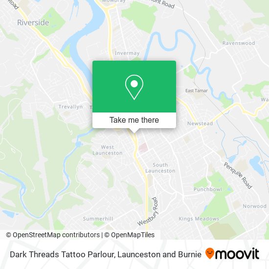 Dark Threads Tattoo Parlour map
