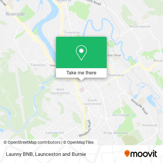 Launny BNB map